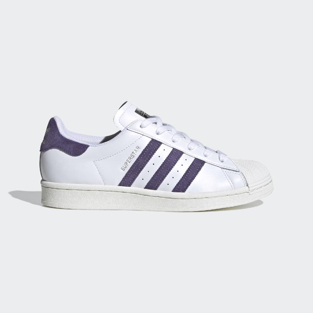 Originals Adidas Superstar Dama Romania - Albi/Violet FV3373